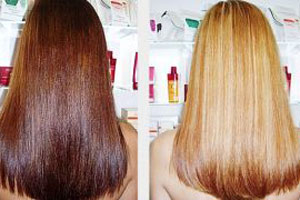 Декапирование волос: из брюнетки в блондинку